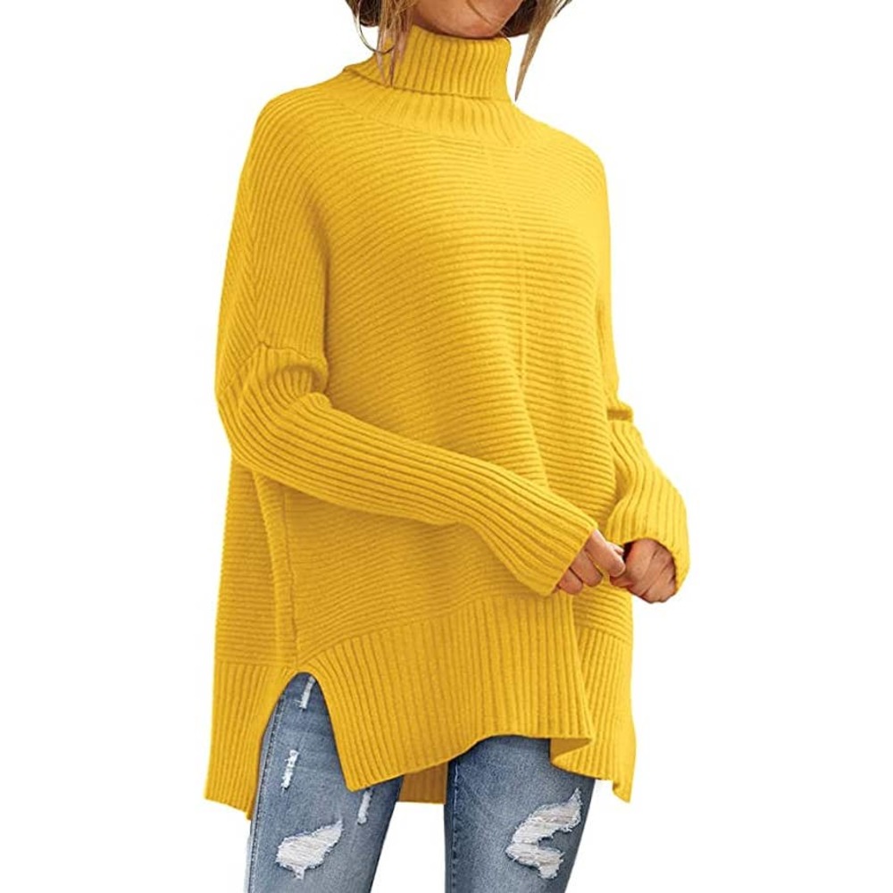 Women's Turtleneck Oversized Tunic Fall Sweaters size small
